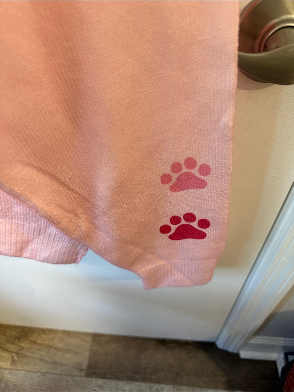 Pink Dachshund Crew Neck Sweater - Women's - Picture 2 of 3